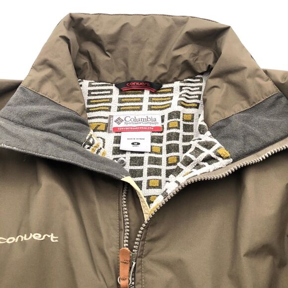 Columbia Mens Hiking & Snowboard Jacket Size M Cocoa Insulated ConvertBoardWear - Picture 2 of 11